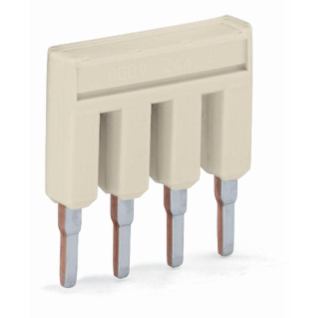 mostek grzebieniowy 6-biegunowy jasnoszary