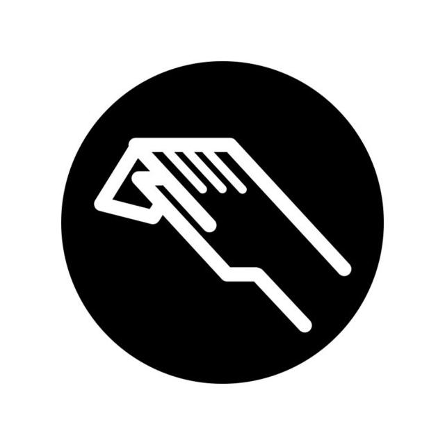 M22-XD-S-X9 Soczewka do przycisku 22mm płaska czarna z opisem /Obsługa ręczna/ 218175 EATON