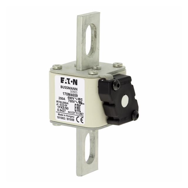 FUSE 250A 690V 1FKE/90 AR UC Wkładka szybka 250A AC 690V rozmiar 1 53x69x136 mm aR IEC UL 170M4659 E
