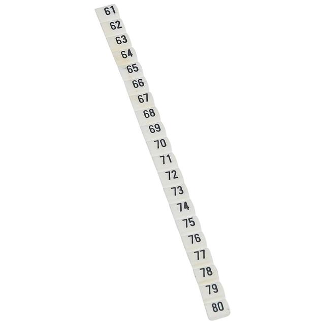 Oznacznik Cab3 0,5-1,5Mm2 Cyfry /61-80/ /240Szt./ 038153 LEGRAND
