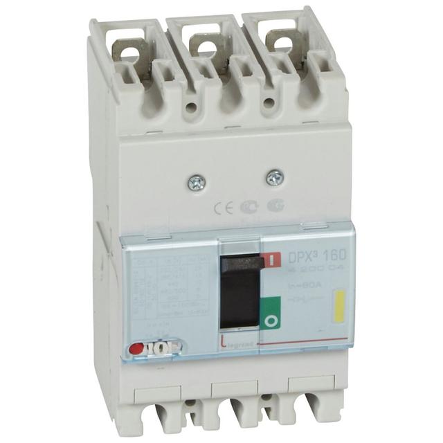 Wyłącznik DPX3 160 3P 80A 16kA 420004 LEGRAND