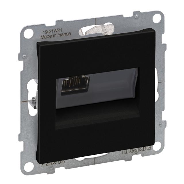Suno Gniazdo Komputerowe Rj45/Kat 6 Utp Aluminium 721352 721458 LEGRAND