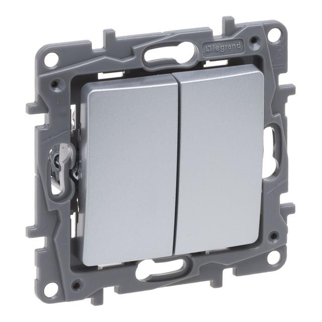 Niloe Selection - Łącznik Świecznikowy 10 Ax Aluminium 762105 LEGRAND