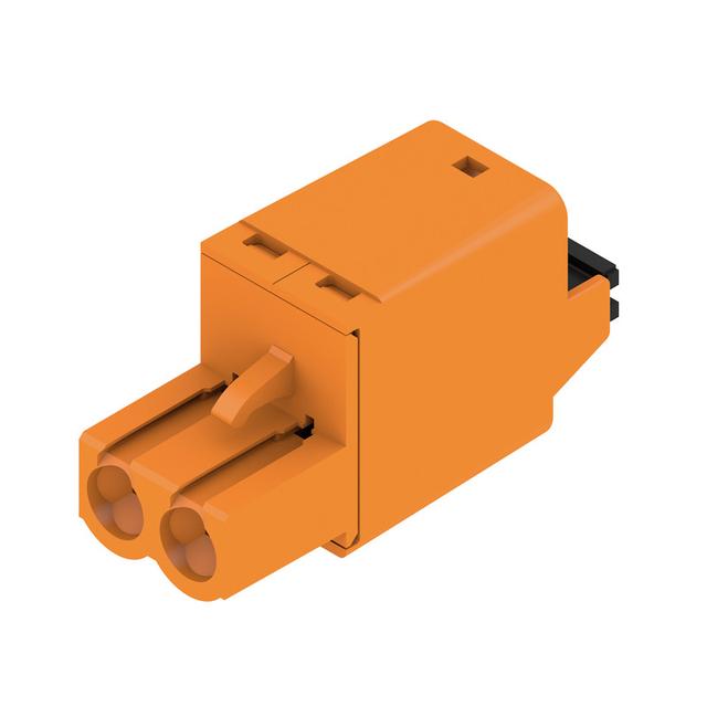 BLF 5.00HC/02/180 SN OR BX Wtyk PCB (złącze wiązki), 5.00 mm, Liczba biegunów: 2, PUSH IN, Złącze sprężynowe /180szt./ 1017860000 WEIDMÜLLER