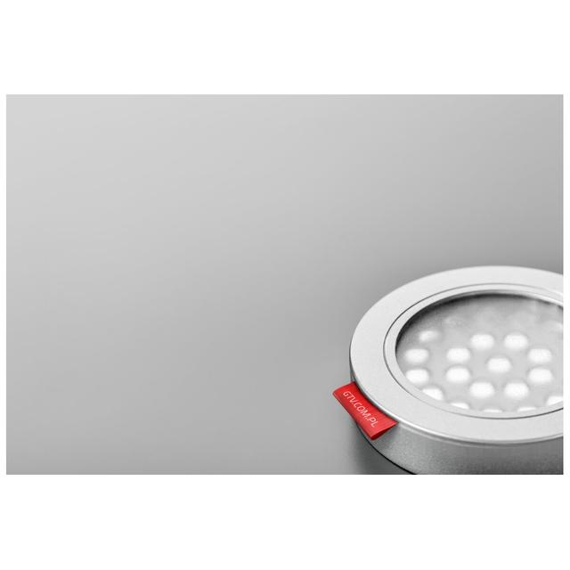 GTV OPRAWA LEDOWA WPUSZCZANA Z DYSTANSEM VASCO, 12V DC, 24 SMD3528, CIEPŁY BIAŁY, 200cm PRZEWÓD Z MINIAMP LD-VA24CB-53 GTV Poland
