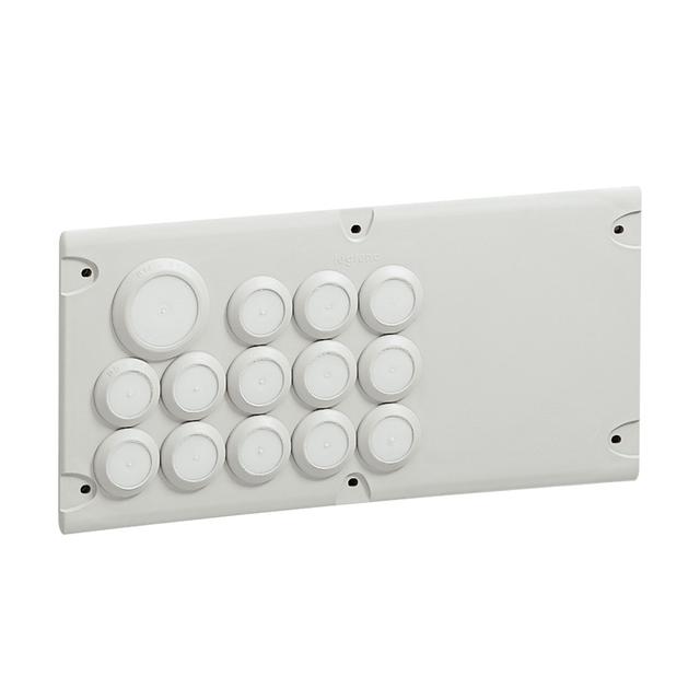 PŁYTA Z PRZEPUSTAMI KABLOWYMI 293 X 139 13 WEJŚĆ, Legrand