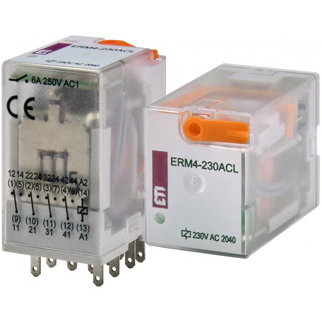 ERM4-230AC Przekaźnik 4 stykowy 230V AC