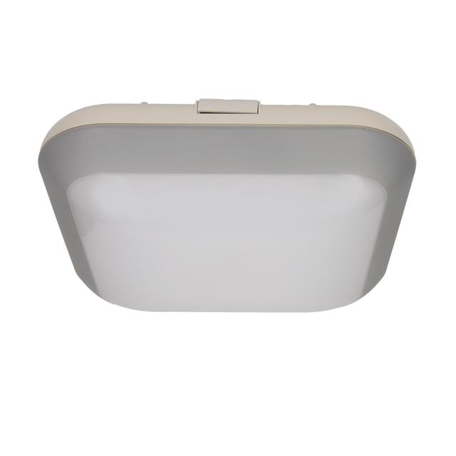 Plafon MONSUN LED 60 SMD2835 szary IP66 klosz poliwęglan mleczny OR-PL-342GLPM4 ORNO