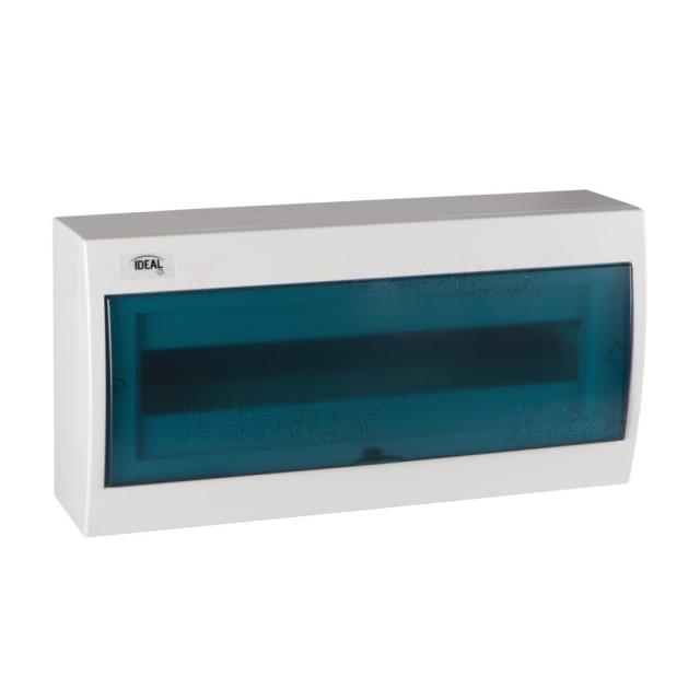 KDB-S18T Rozdzielnica natynkowa 1x18 plastikowa IP30 23613 KANLUX