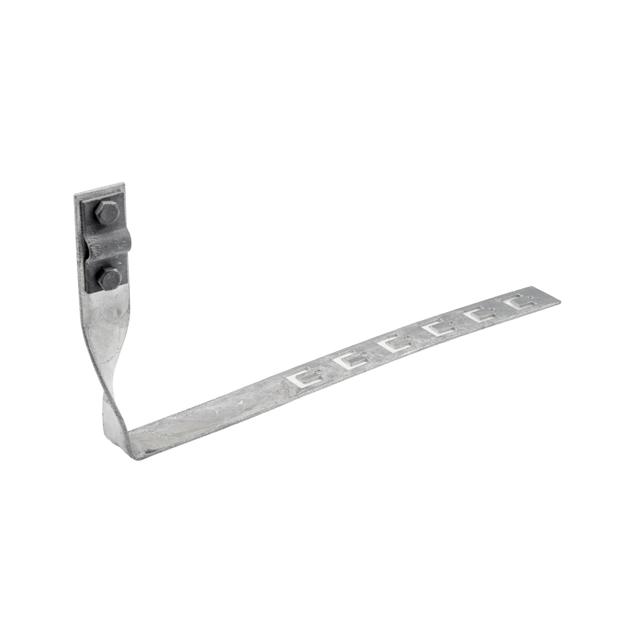 Uchwyt dach. skręcony regulowany A = 28 cm (zacisk przez śrubę) oc.ogniowy