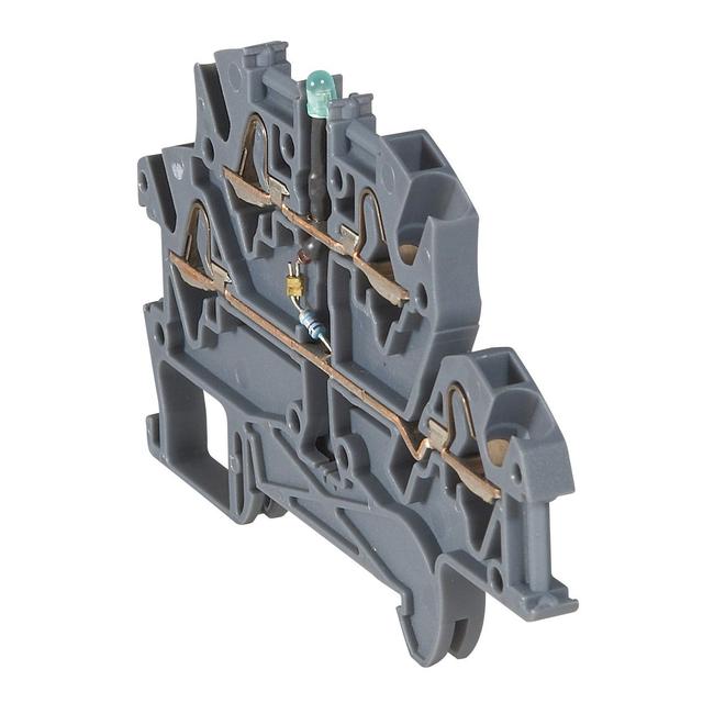 Złączka Viking Sprężynowa 2Torowa Z Diodą 2,5Mm2 Szerokość 5 037255 LEGRAND