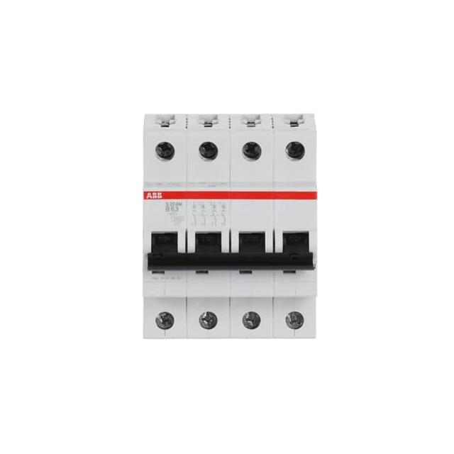 S204M-B63 Wyłącznik nadprądowy 10kA 4P B63A 2CDS274001R0635 ABB