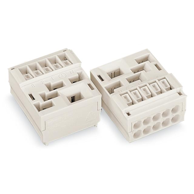 gniazdo przelotowe 5-torowe