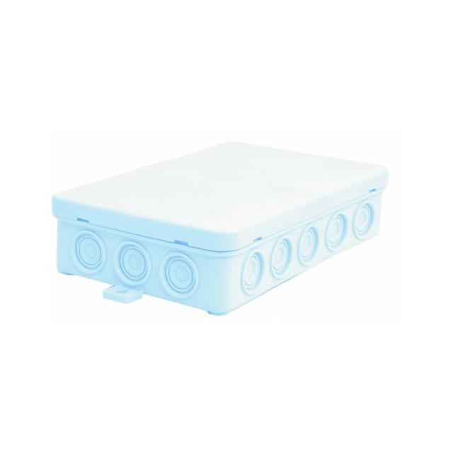 N9w Puszka naścienna 134x89x40 mm z dławnicą zintegrowaną, samozatrzaskowa, seria  FASTBOX - kolor b