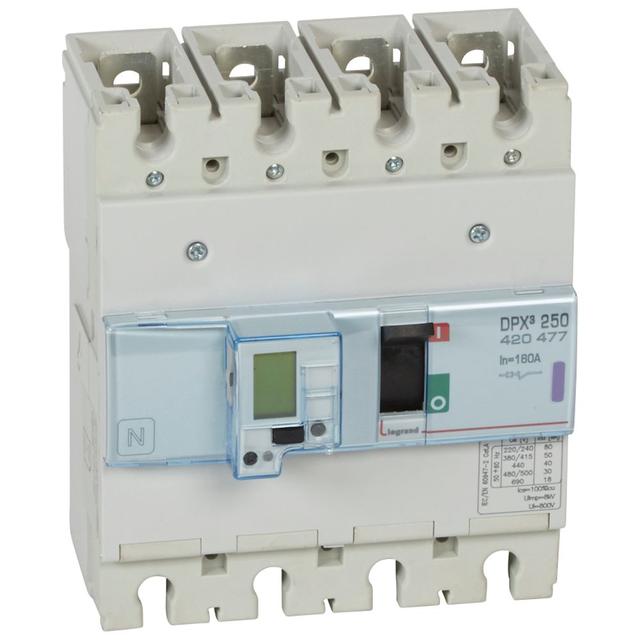 Wyłącznik DPX3 250 El+P 4P 160A 50Ka 420477 LEGRAND