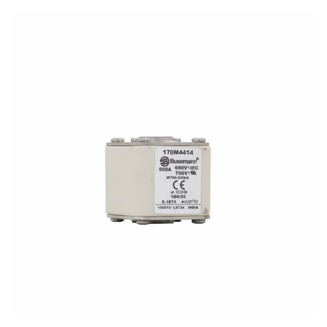 FUSE 500A 690V 1BN/50 AR UC Wkładka szybka 500A AC 690V rozmiar 1 53x69x51 mm aR IEC UL w 170M4414 E