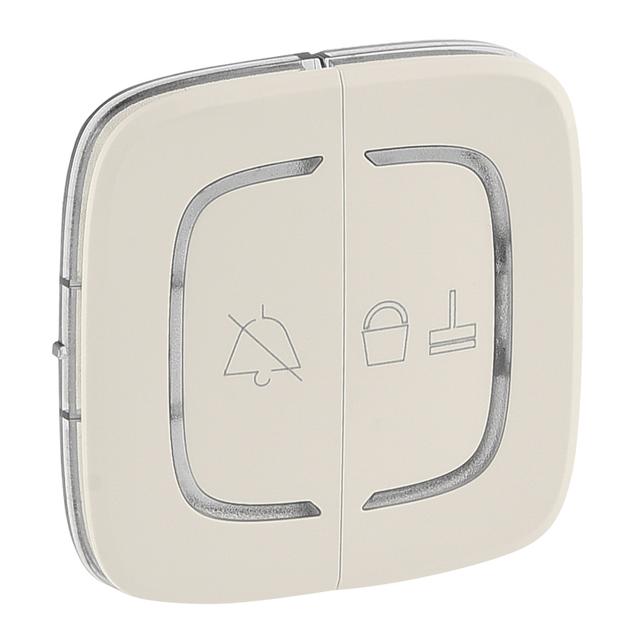 MY HOME VALENA ALLURE - KLAWISZ HOTELOWY PODWÓJNY KREMOWY, Legrand