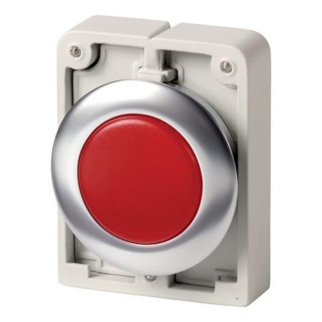 M30I-FL-R Lampka sygn. 30mm płaska czerwony stal nierdzewna 188043 EATON