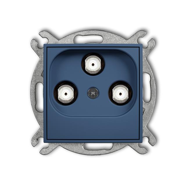 ICON Gniazdo multimedialne 3F DATA (Vectra) navy blue 64IGMV KARLIK