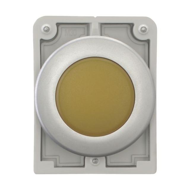 M30C-FL-Y Główka lampki sygnalizacyjnej 30mm płaska żółta 183285 EATON