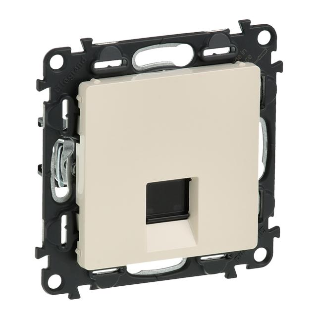 VALENA LIFE GNIAZDO 1 x RJ 45 kat. 5e FTP KREMOWE, Legrand