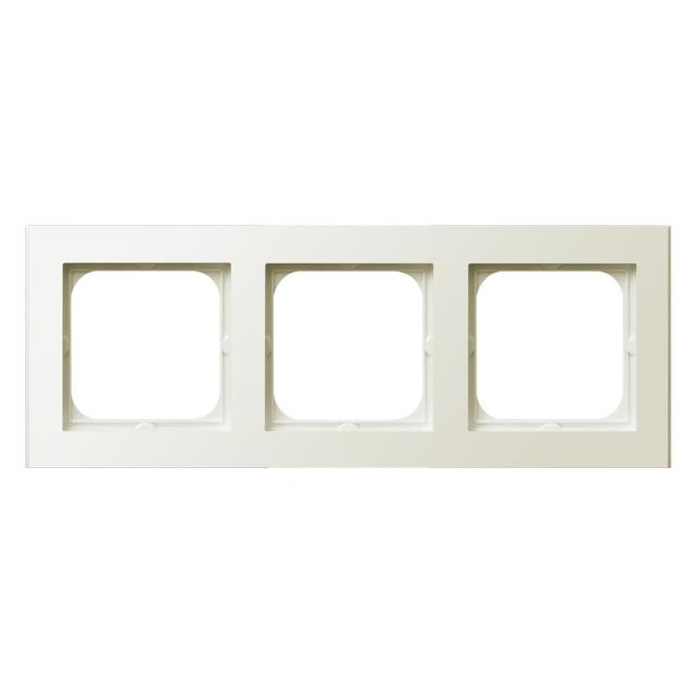 SONATA Ramka potrójna - kolor ecru