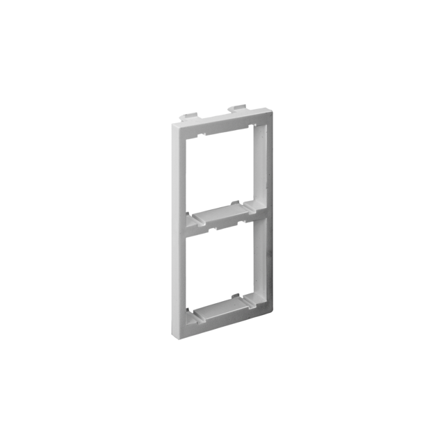 Simon Connect Adapter CIMA na 2 moduły K45 (45x45mm) pionowo aluminium S62/8 KONTAKT