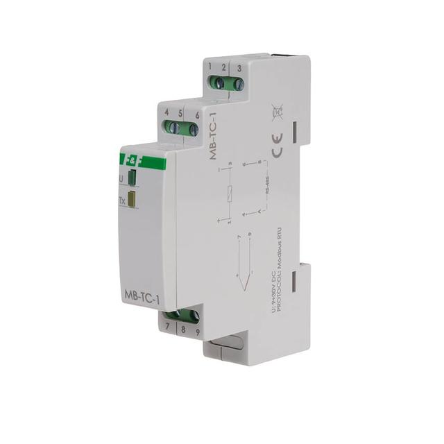 Przetwornik temperatury MAX-MB-TC-1 Do współpracy z termoparami K, J, E, N, T, S, R, B.