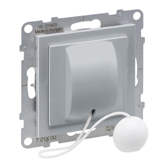 Suno Przycisk Przełączny Cięgnowy No/Nc - 6A - 250V - Zaciski Automatyczne Aluminium 721300 LEGRAND