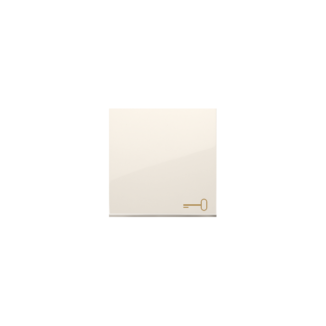 Simon 54 Klawisz pojedynczy z piktogramem klucza do łączników/przycisków kremowy