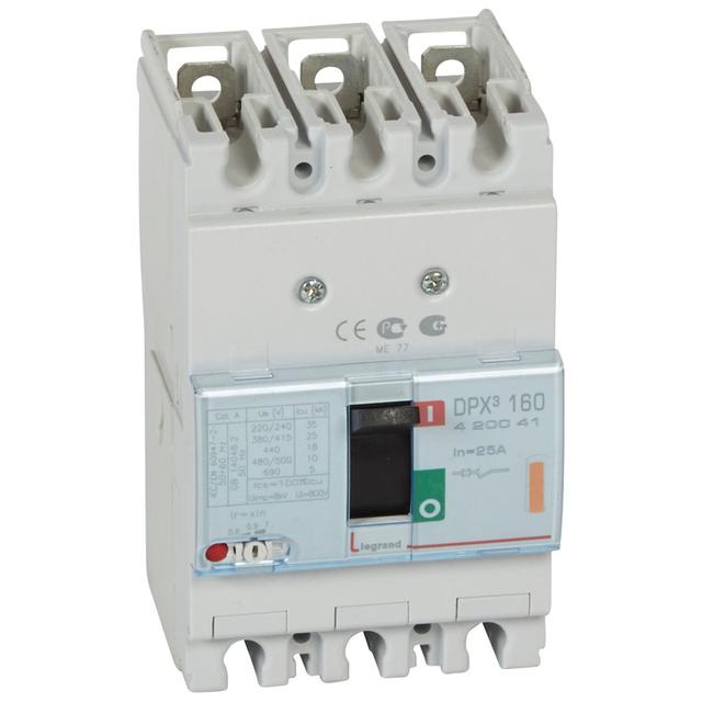 Wyłącznik DPX3160 3P 25A 25Ka 420041 LEGRAND