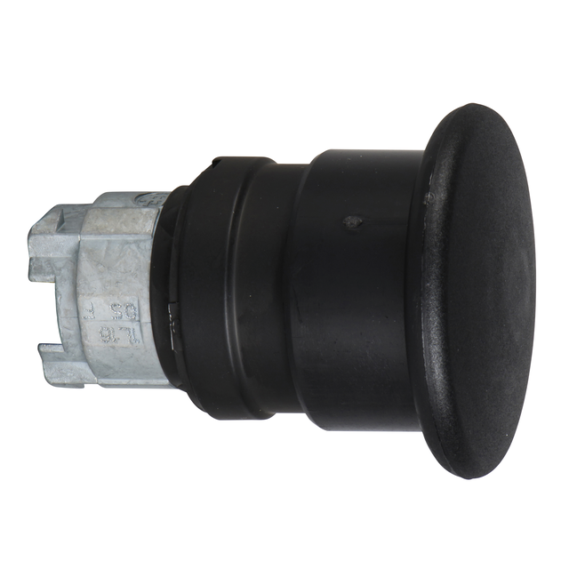 Harmony XB4 Przycisk grzybek fi22 czarny z samopowrotem okrągły metalowy ZB4BC27 Schneider