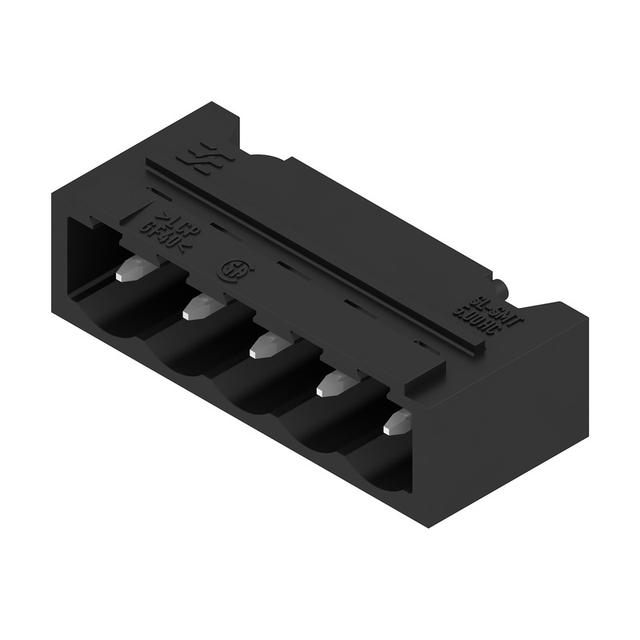 SL-SMT 5.00HC/05/90G 1.5SN BK RL Wtyki PCB (złącza płyty), 5.00 mm, Liczba biegunów: 5, kąt odejścia: 90° /350szt./ 1797720000 WEIDMÜLLER