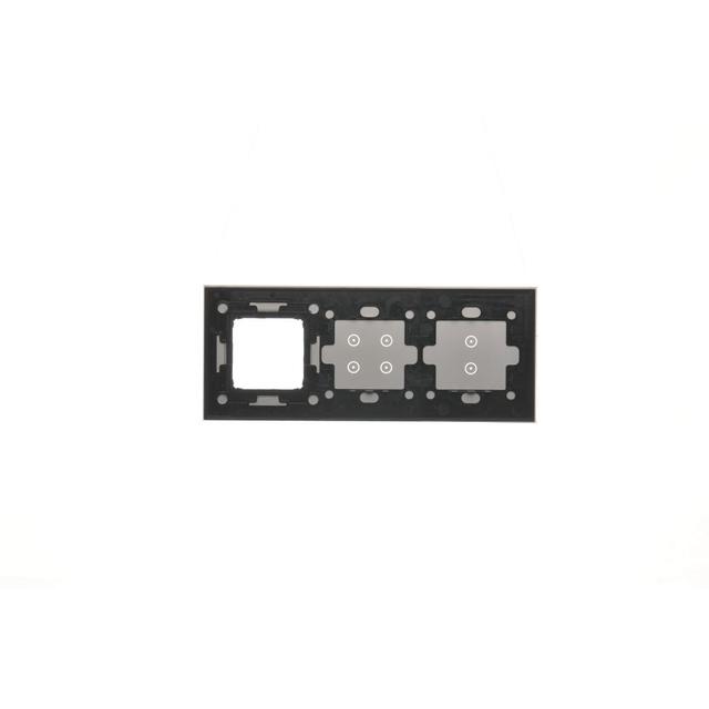 Simon 54 Touch Panel dotykowy S54 Touch 3 moduły 2 pola dotykowe pionowe+4 pola dotykowe+1 otwór na