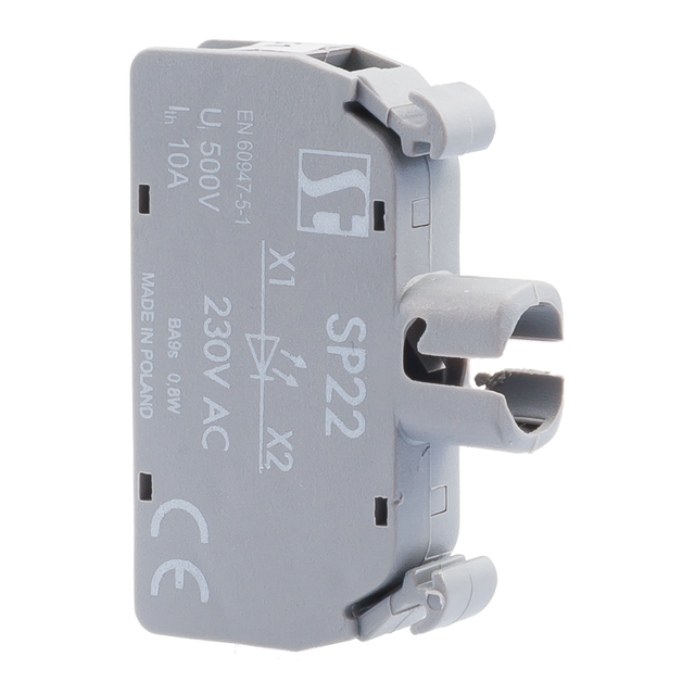 OPRAWA LAMPKI BA9S (BEZ ŹRÓDŁA ŚWIATŁA) STANDARD - ŻARÓWKA 24V (2W) BA9S SP22-1435R03 SPAMEL