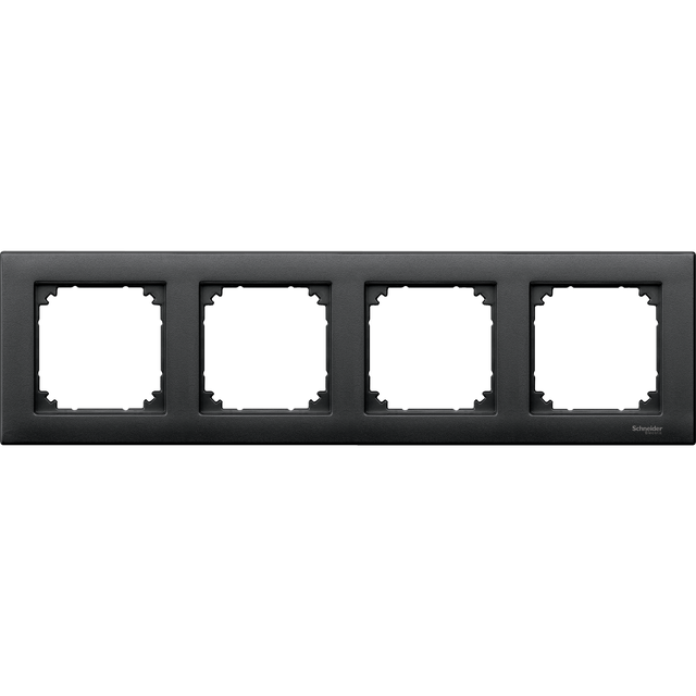 Merten, M-Plan, ramka czterokrotna, antracytowy