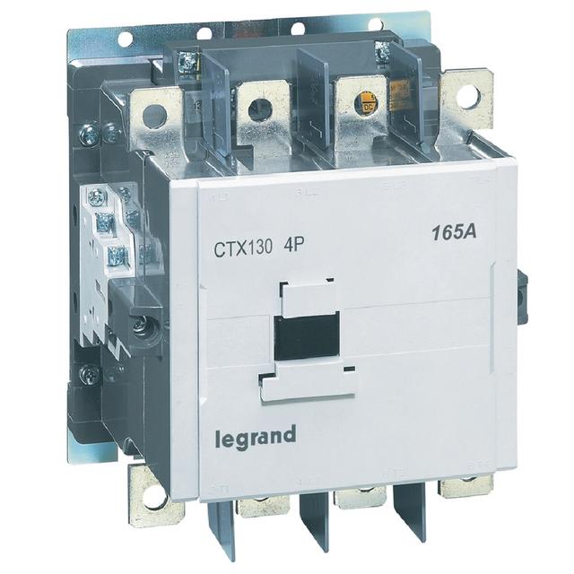 Stycznik Mocy 165A 4P 100-240V Ac/Dc 0Z 0R CTX3 416466 LEGRAND