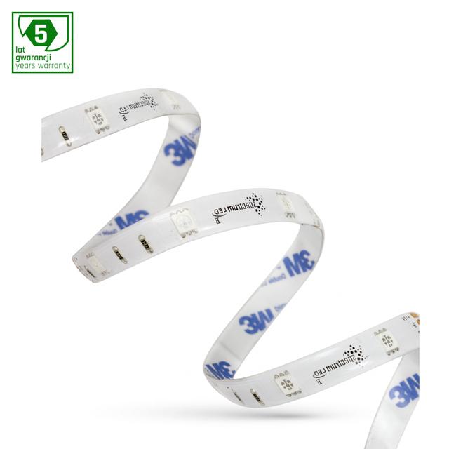 PASEK LED 30W 5050  30LED RGB 1m (rolka 5m) - bez osłony