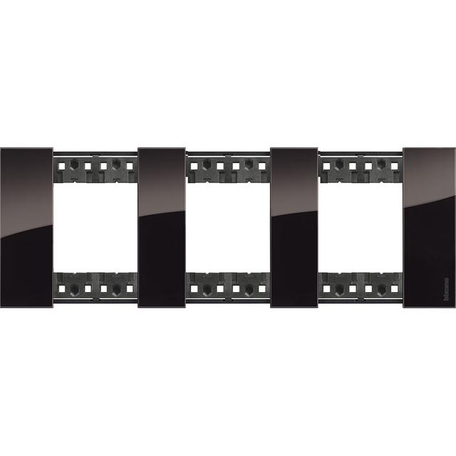 Living Now - Ramka 3x2 Moduły - Night Bticino  KA4802M3DG LEGRAND
