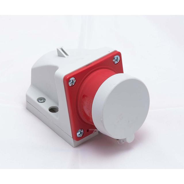 WTYCZKA ODBIORNIKOWA Z ZATYCZKĄ 16A 400V 3P+Z+N  IP44