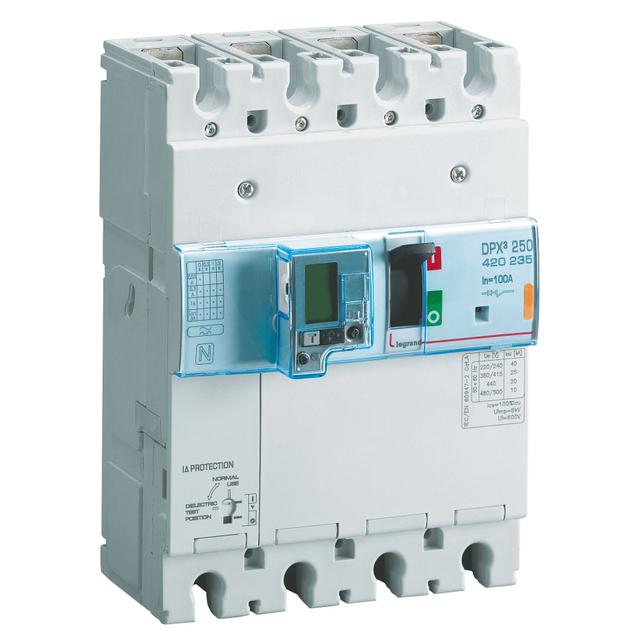 Wyłącznik DPX3 250 3P 100A 36kA 420235 LEGRAND