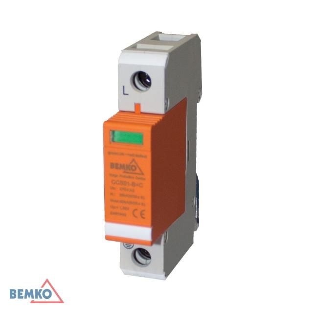 OCHRONNIK PRZEPIĘĆ 1P 25-50kA KLASA T1+T2 (B+C)