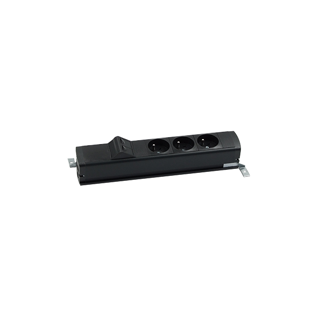 "Simon 480 TS48-130E300K0-44 Listwa standardowa 3 gn. typ E i płytka 2xRJ45 keystone