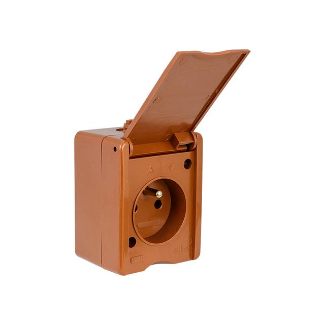 VG-1Z-uk Gn.poj. 2P+Z-/t IP44 brąZ-261-02 51.319 OPATÓWEK