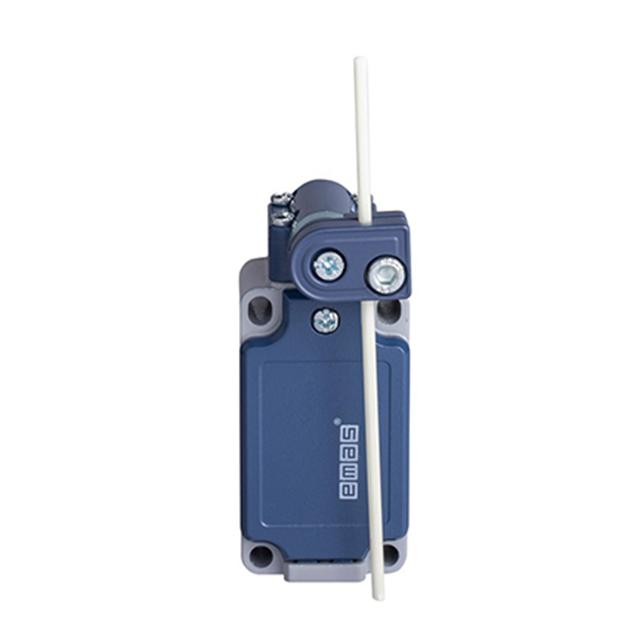 Łącznik w obudowie metalowej, 1NC+1NO, pręt rotacyjny o regulowanej długości, włókno szklane