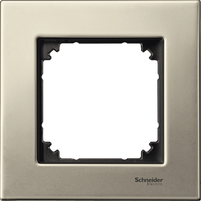 Merten M-Elegance metal ramka pojedyncza tytanowy MTN403105 SCHNEIDER