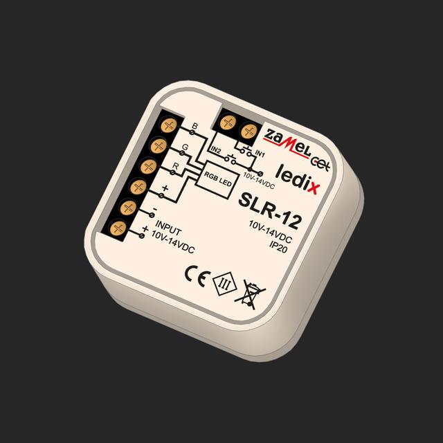 Sterownik RGB przewodowy TYP: SLR-12