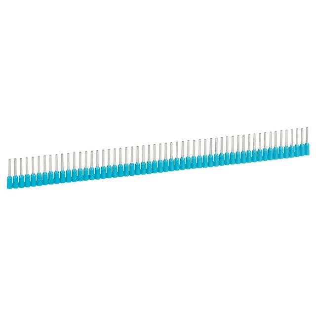 KOŃCÓWKA TULEJKOWA Z KOŁNIERZEM IZOL. 0,25MM2 DOSTARCZANA W PASKACH - TURKUSOWA, 037650, Legrand