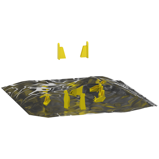 Osłona boczna Acti9 do szyny widełkowej R9XE110 1-biegunowa 10 sztuk