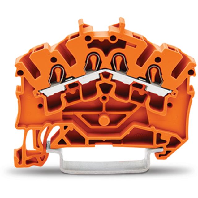 TOPJOBS złączka 4-przewodowa 2,5 mm2 pomarańczowa